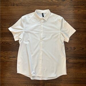 Lululemon Classic white button down shirt size XL men’s
